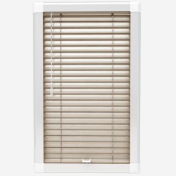 Beige | 25mm | Perfect-Fit Aluminium Blind