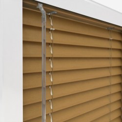 Warm Oak | 25mm | Perfect-Fit Wood Venetian Blind