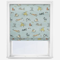 Happy Hounds | Roman Blind