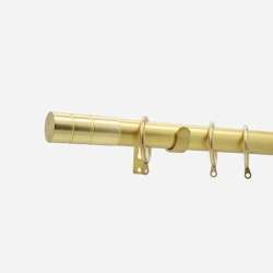 Brushed Gold Barrel | 28mm | Curtain Pole