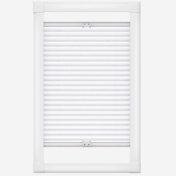 White | Dimout | Perfect-Fit Pleated Blind