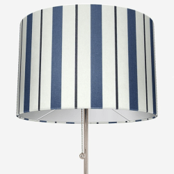 Seaton Stripe Navy | Lampshade