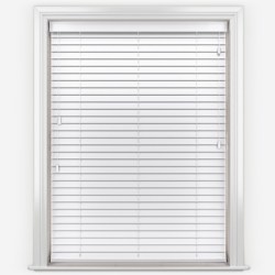 Ice White | String | Venetian Faux Wood Blind