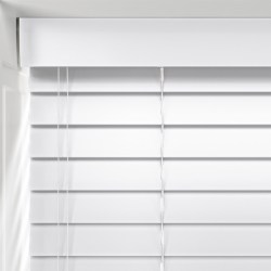 Ice White | String | Venetian Faux Wood Blind