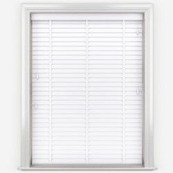 Supreme White | Tapes | Venetian Faux Wood Blind