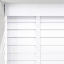 Supreme White | Tapes | Venetian Faux Wood Blind